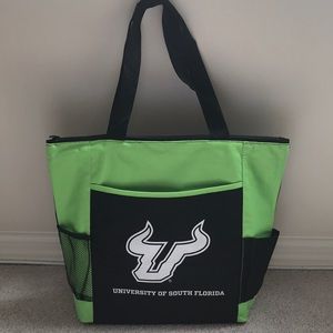 NWOT Green USF Bulls Tote